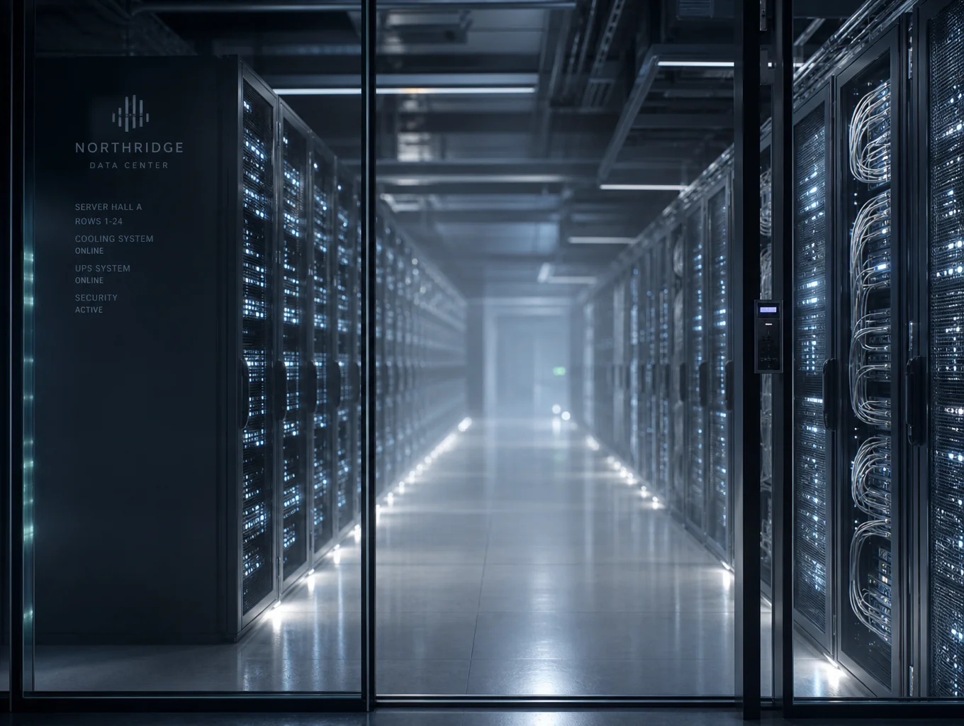 ZSS enterprise secure data facility corridor